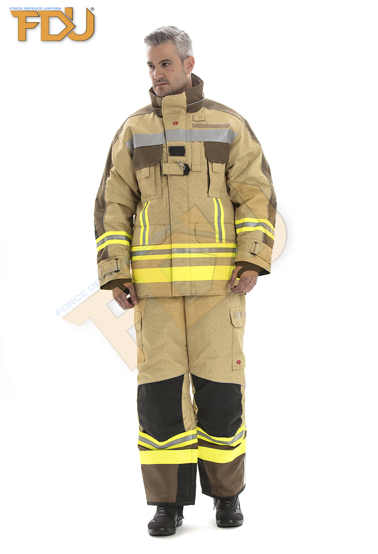 FDU-6095 Fire brigade flame retardant overalls