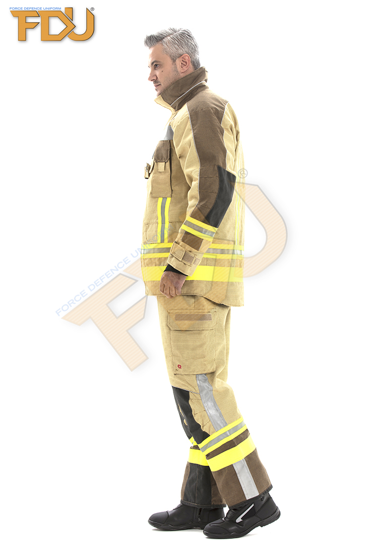 FDU-6095 Fire brigade flame retardant overalls