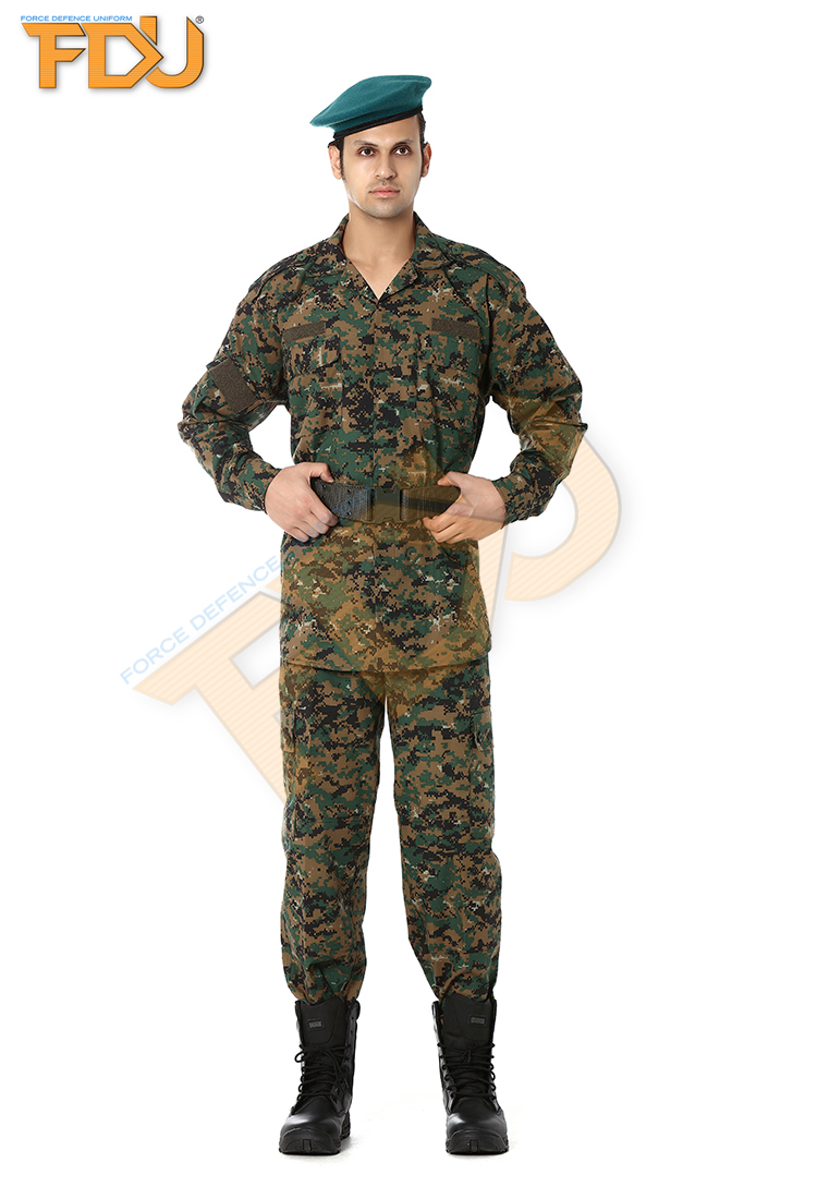 FDU-2071 Soldier Camouflage Suit