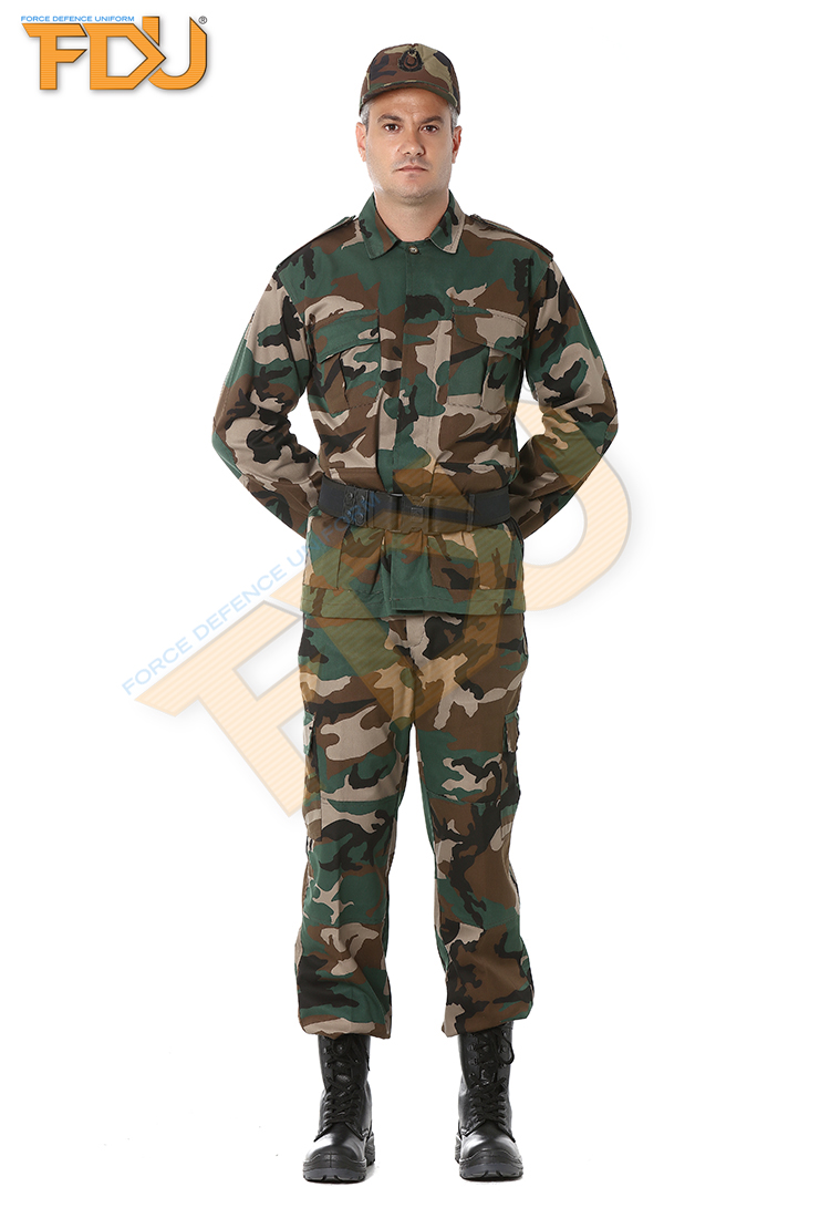 FDU-2076 Soldier Camouflage Suit