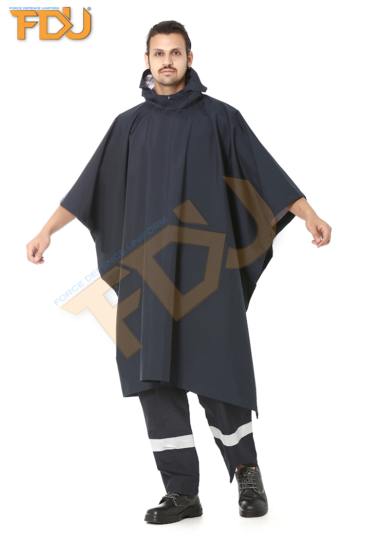 FDU-2191 Police Poncho Raincoat