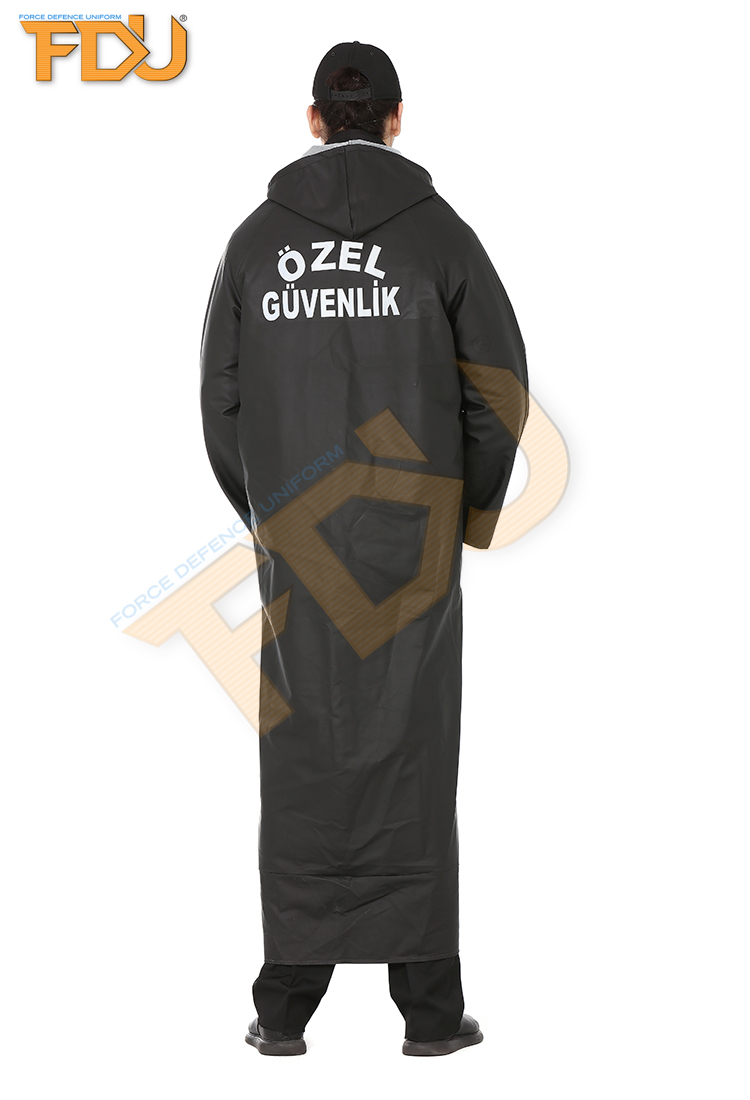 FDU-2235 Private Security Raincoat