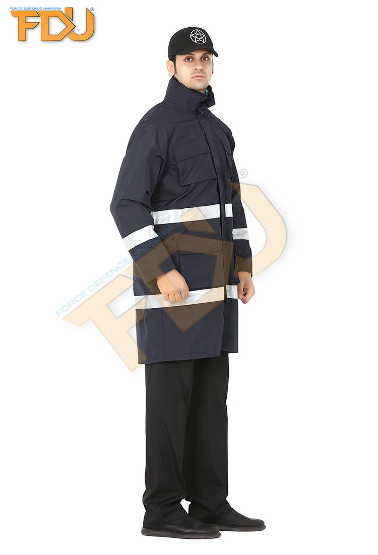 FDU-2236 Private Security Raincoat