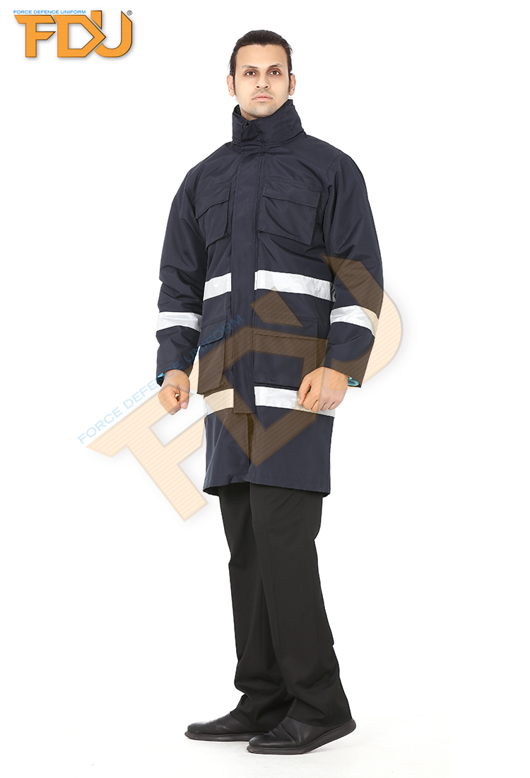 FDU-2236 Private Security Raincoat