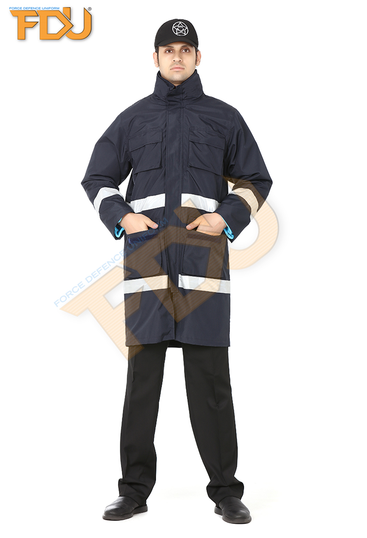 FDU-2236 Private Security Raincoat