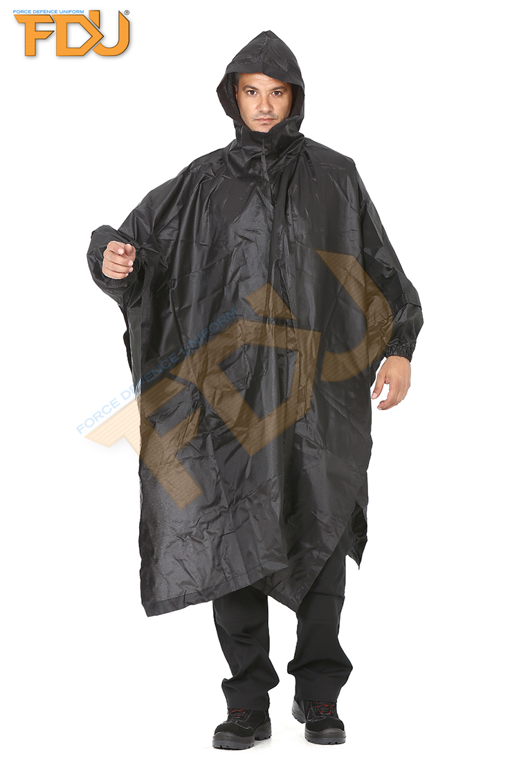 FDU-2237 Private Security Raincoat